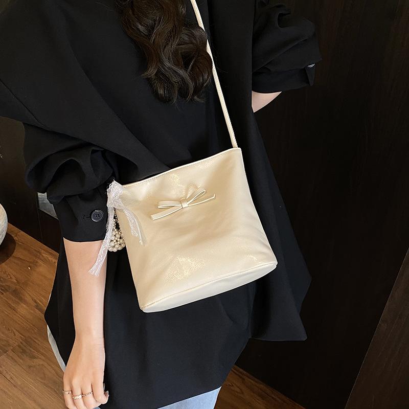 Fashion Bow Handbag Women's New Versatile Shoulder Underarm Bag
