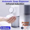 3W 320ML Rechargeable Infrared Induction Automatic Soap Dispenser Waterproof Digital Display Soap Dispenser