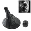 For Fiat Panda (2) 169 2003-2011 5 Speed Gear Shift Knob Lever Shifter Gaiter Boot Cover Gear Lever Knob Gaiter Kit