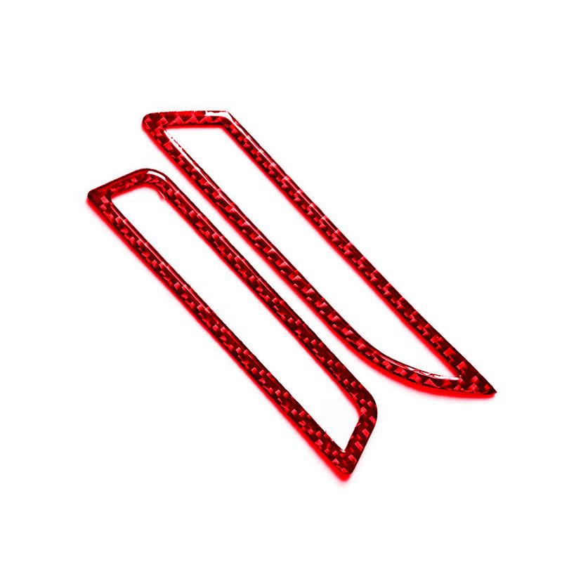 Red Car Interior Decoration Protection Carbon Fiber Sticker For Volkswagen VW Golf 7 GTI MK7 2014-2019 Auto Styling Accessories
