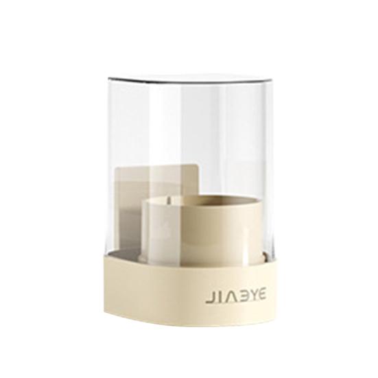 

Disposable Cup Dispenser Plastic Wall Mounted Countertop Organizer for Paper Cups Straws Napkins Space-Saving Cup Storage for Bar Cafe Kitchen Small