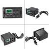 Acoustic Guitar 3 Band EQ Equalizer Tone and Volume Amplifier Preamp Piezo Pickup with Tuner Phase Function LCD Display