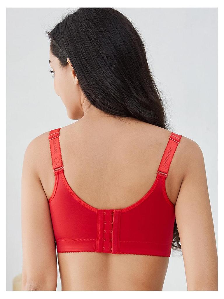 Sutiã de Suporte Costas Ajustável Sem Aro Plus Size para Mulheres