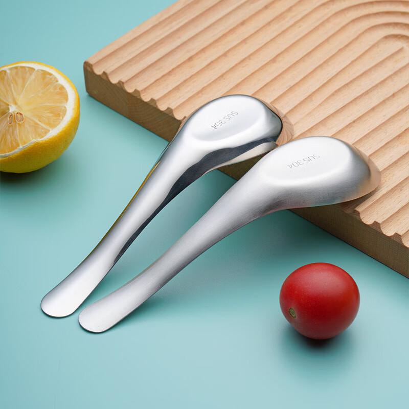 Ru Han Stainless Steel Boat Head Serving Spoon