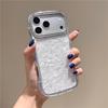 White Rhinestone Water Ripple Case for iPhone 12/14 Plus/15 Pro Max