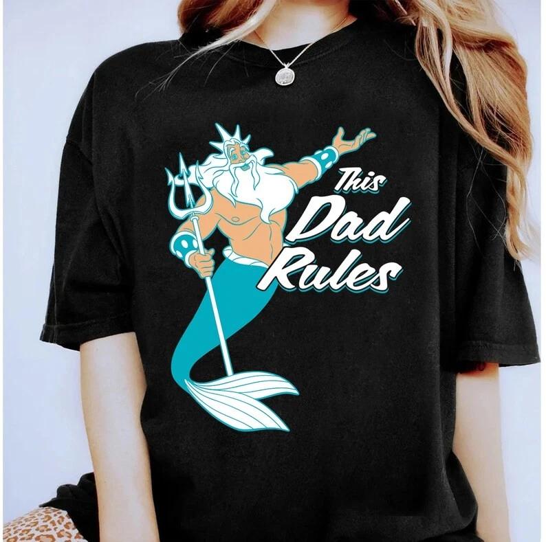 The Little Mermaid King Triton TShirt Unisex3 S