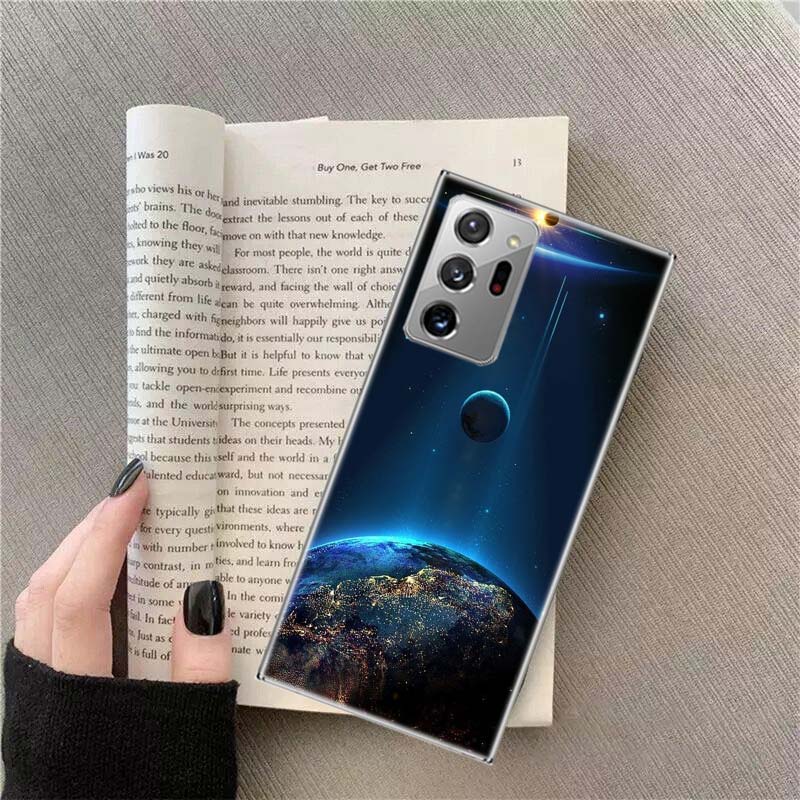 Earth, Stars, Space Phone Case for Samsung A17 A37 A57 A07 A16 A26 A36 A56 A05S A15 A25 A35 A55 Galaxy A03 A13 A23 A33 A53 A50S