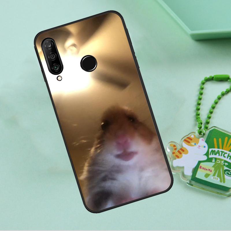 Cute Lovely Pet Hamster For Huawei Nova Y90 Y70 Y60 Y61 Y91 Y72 9 10 SE 12i 12s 11i 5T P60 Pro P20 P30 P40 Lite Case