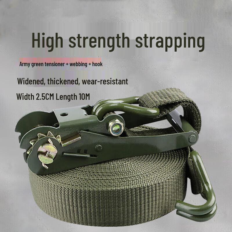Heavy-Duty Cargo Ratchet Tie Down Straps