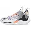 Jordan Why Not Zer0.2 SE Mid Top Basketball Shoes Gray Orange Unisex CK0494-101