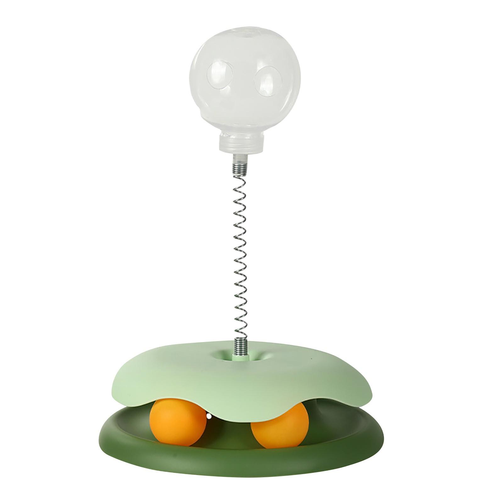 

Игрушки для кошек, протекающий шарик с едой, тизер для кошек, забавная игрушка для кошек, забавный артефакт, товары для домашних животных зелёный