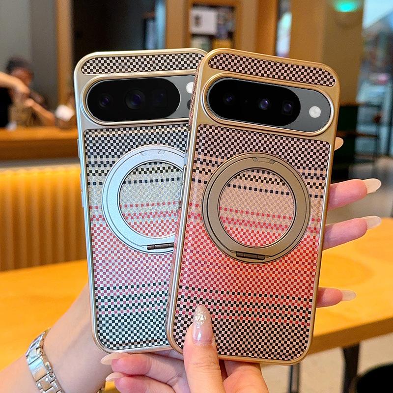 Sunrise 360 Ring N52S Strong Magnetic Case for Google Pixel 9 9A 10 Pro XL Stand Cover Shockproof Sunrise Premium