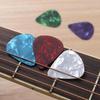 10 Pcs Colorful Love Heart Guitar Picks Plectrums Guitar Accessories Celluloid Guitar Picks 0.5 0.75 1.0 mm Thin Variety Natural Feel, Warm Tone for