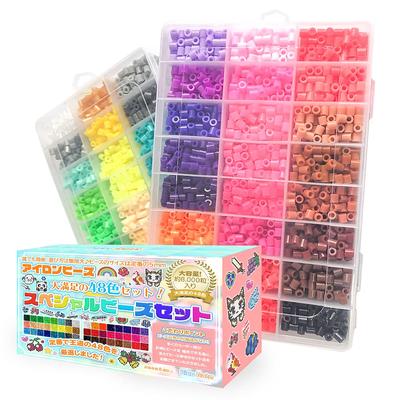 NicoRate Iron Beads 48 Satisfying Special Beads Refill Approximately Beads Set Colors! Set, 5mm, 8,000
