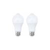 AIMOONSA Pack of 2 E27 12W LED Bulbs (700lm) with PIR Sensor, Warm White 2700K