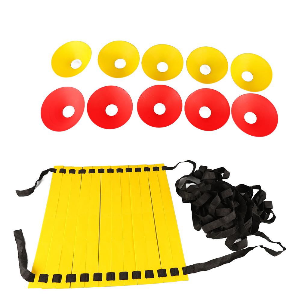 Speed Agility Train Kit Agility Football Ladder Soccer Cones Training Equipment with Bag