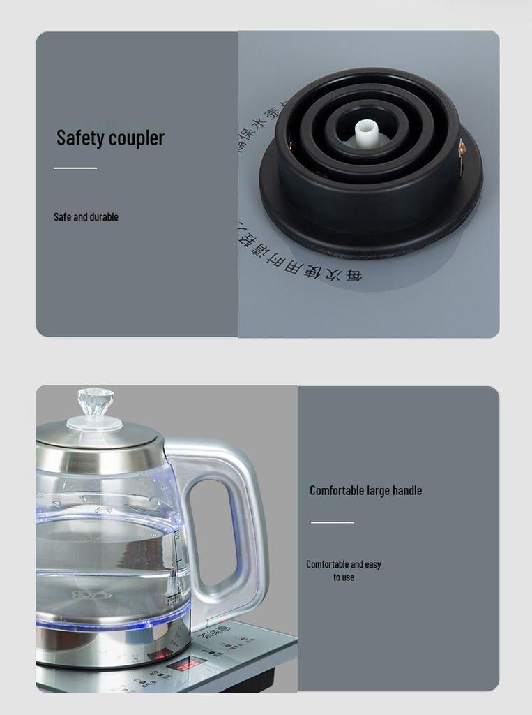Smart Electric Kettle Tea Maker with Pumping and Steaming Functions