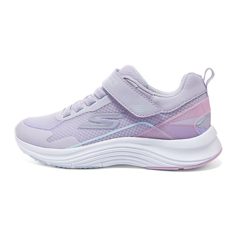 Детские низкие кроссовки для бега Skechers Детские кроссовки Фиолетово-розовые 303850L-LVPK 27.5
