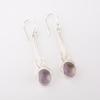 Ametrine Gemstone 925 Sterling Silver Jewelry Handmade Earrings 1.76" For Gift EE-171-29