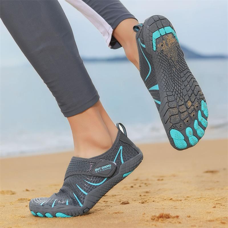 Scarpe da Acqua Antiscivolo Unisex Traspiranti Suola Morbida Scarpa da Wading Asciugatura Rapida Leggere Calzature da Acqua per Immersioni Canyoning Pesca