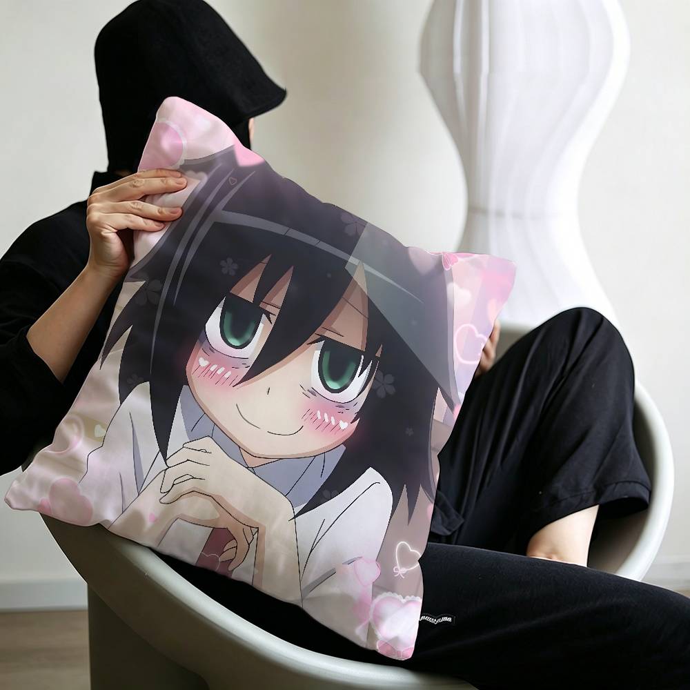 Cute KKuroki TomokoS Pillowcase toon Gift Cushion Cover Bedroom Home Sofa Chair Seat Decor pillow case