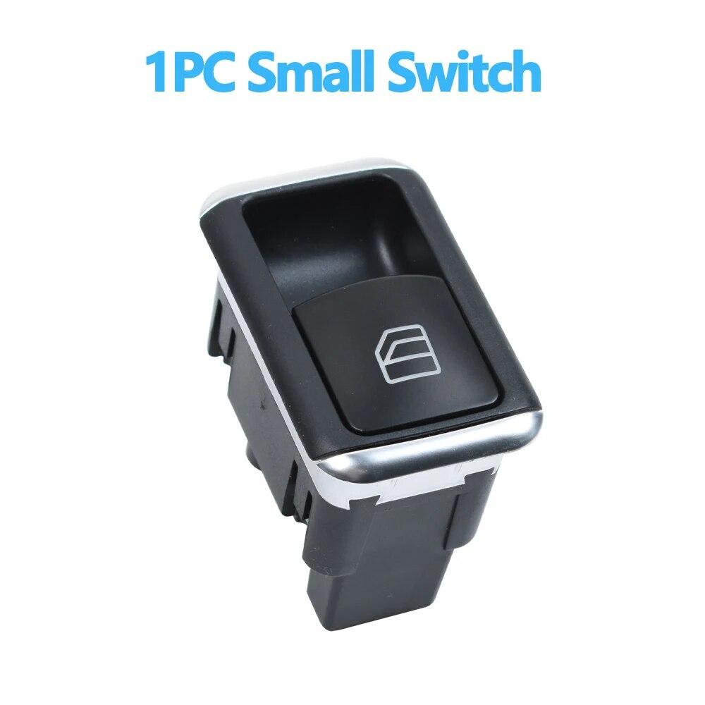 

Кнопка переключателя стеклоподъемника с левым рулем и правым рулем для Mercedes Benz CE Class W204 W207 W212 C200 220 250 300 E200 260 GLK204 250 350 1pc small switch