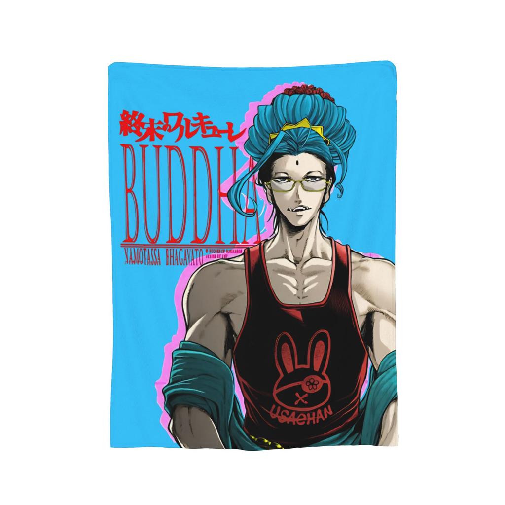 Record of Ragnarok Manga Blanket Flannel Awesome Breathable Throw Blanket for Coverlet Autumn/Winter,