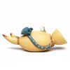 Yixing Purple Clay Tea Pet Handmade Sculpture Ornaments Lotus Root Model Tea Figurine Art Chinese Tea Set Decors Accessories