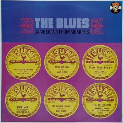 LP Skiva VARIOUS - Blues Kom Ner Från Memphis CR30125 CHARLY UK Blues Begagnad