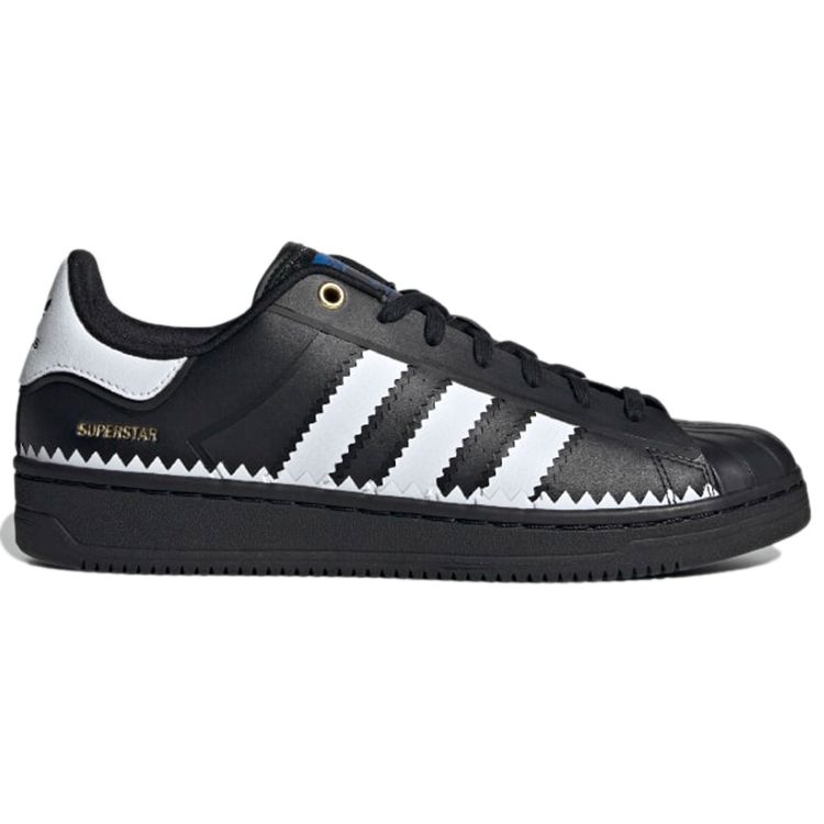 Adidas Superstar OT Tech Svart Hvit Herre Sneakers Core-Black Cloud-White Blue-Bird GZ7634