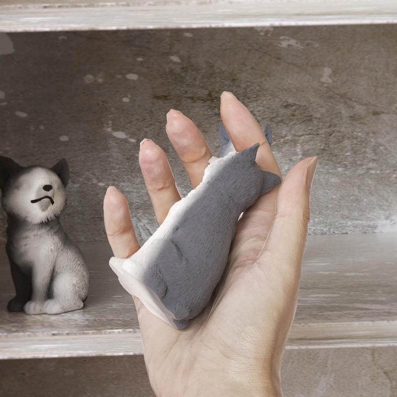 Easy To Clean Animal Shaped Silicone Mold Convenient Foxes Expory Resin Mold for DIY Project Great Mould for Gift Making