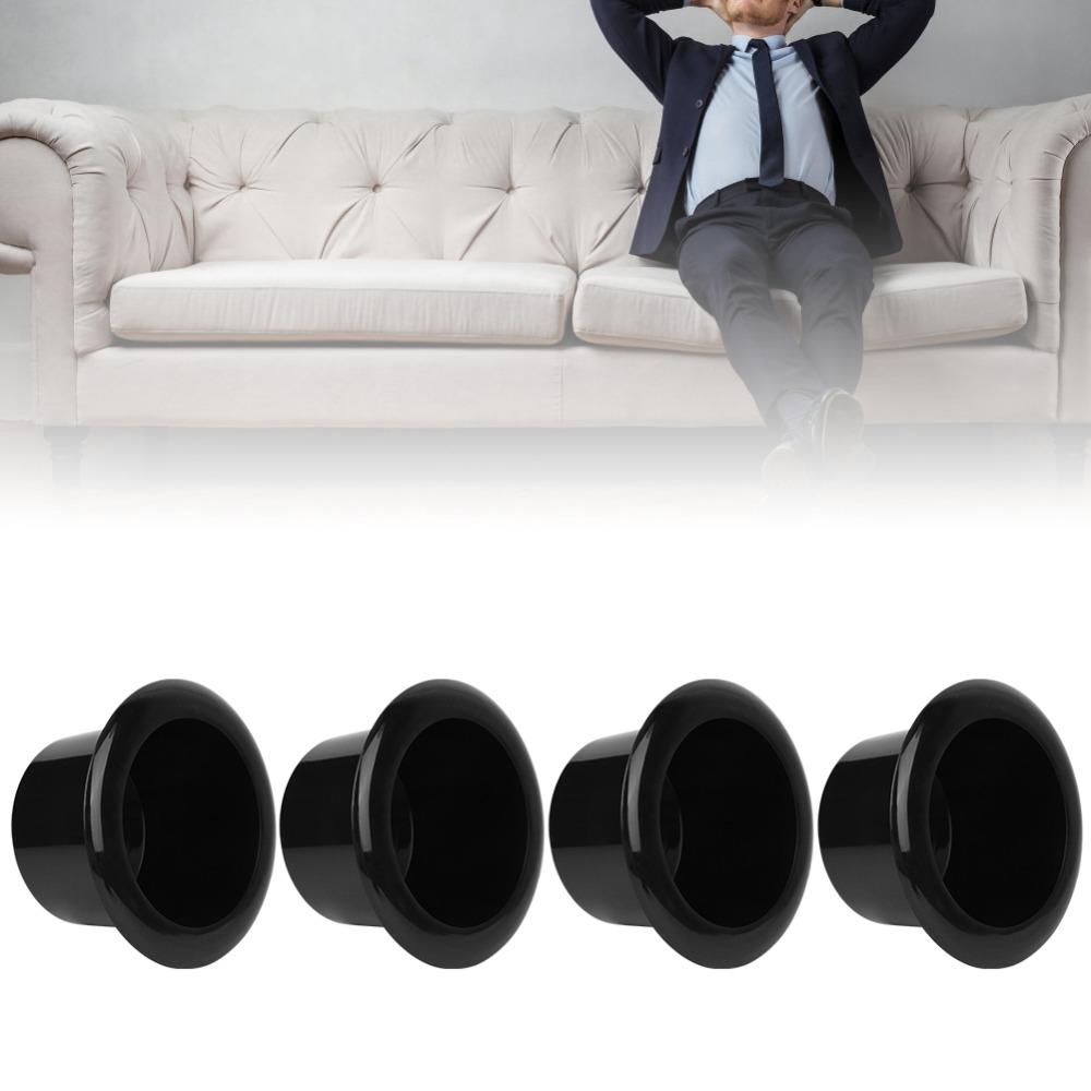 4Pcs ABS Plastic Cup Holder Black Cup Holder Stand Chair Accessories Boat Table