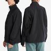 Timberland Solid Color Half Zip Stand Collar Jacket Unisex Jackets Black A5VDF-001