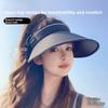 Sun Protection Wide Brim Summer Outdoor Hat For Women With Adjustable Fit