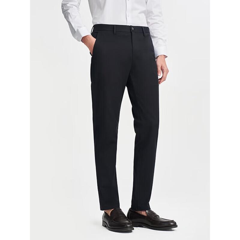 Herren Casual Straight-Leg Businesshose