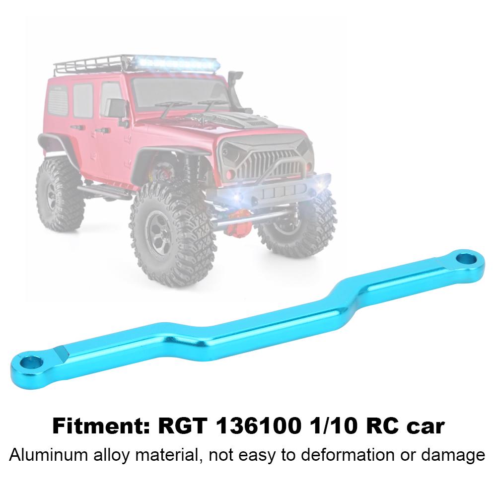 Aluminum Alloy Steering Linkage Rod with Screws Fit for RGT 136100 1Celsius10 RC Car