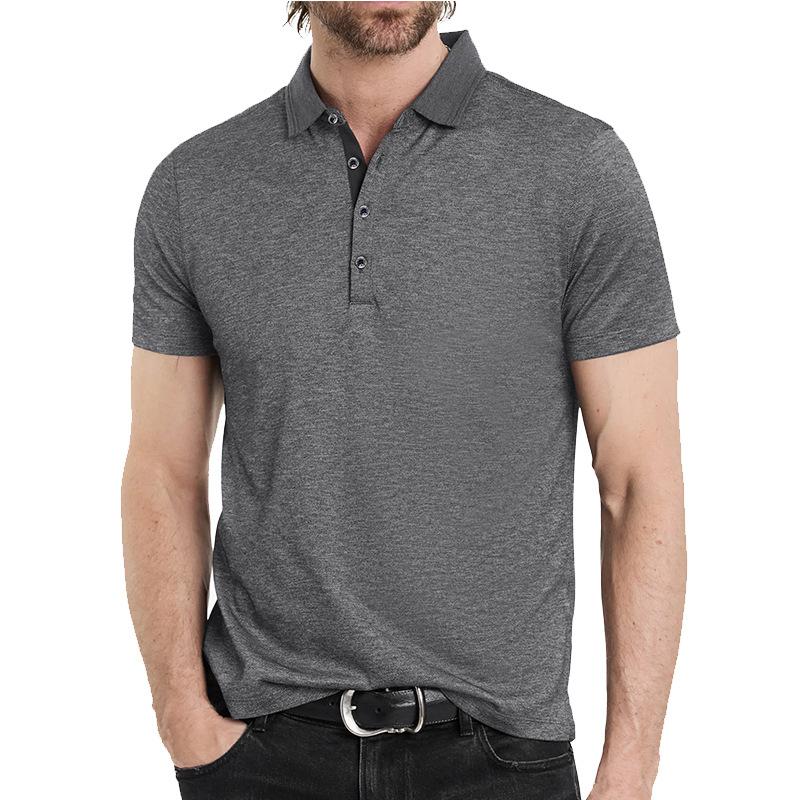 Men's Summer Fit Polo Shirts Short Sleeve Casual Workout Running Athletic Collared Shirts Outdoor Sports Golf T-Shirts Moisture-Wicking Tennis Shirts