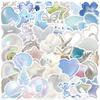 50PCS Dream Color Stickers Blue Healing Graffiti Mug Mobile Phone Laptop Luggage Decoration Stickers