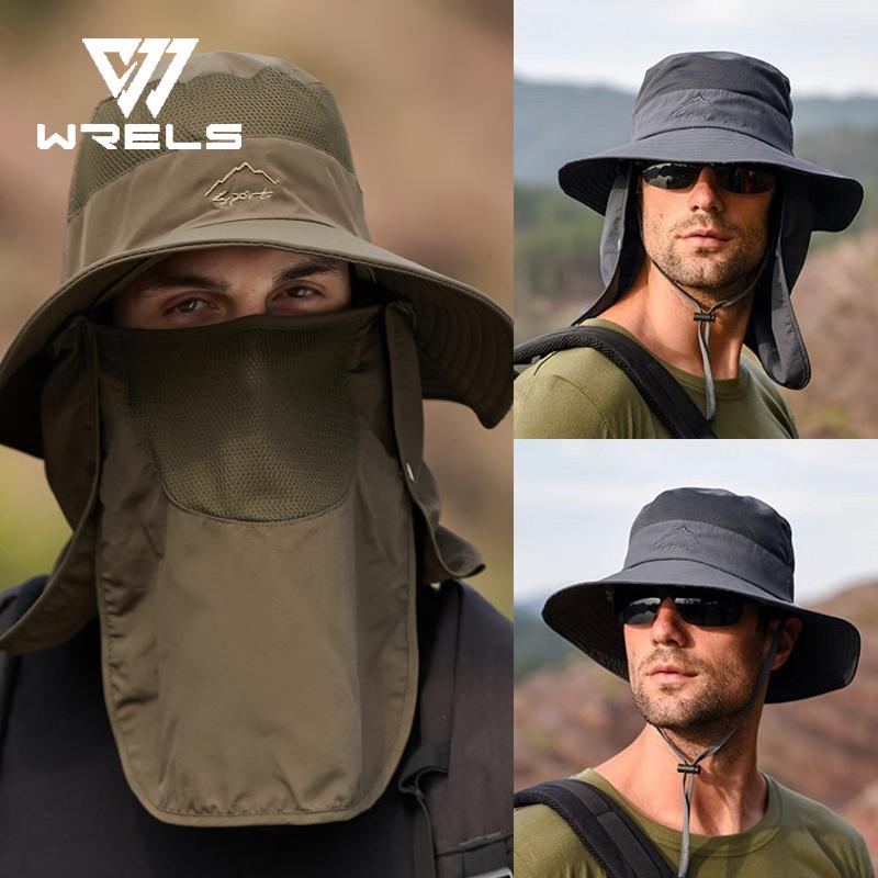 Sonnenhüte für Herren Damen Fischerhut UPF 50+ Atmungsaktiv Breiter Rand Sommer UV-Schutzhut