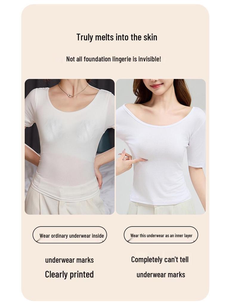 Front Buckle Seamless Strapless Bra - Push Up, Non-Slip, No Underwire, Enhances Small Chest