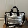 Leichte Schultertasche mit großem Fassungsvermögen, Winter-Stepp-Crossbody-Tasche für Damen