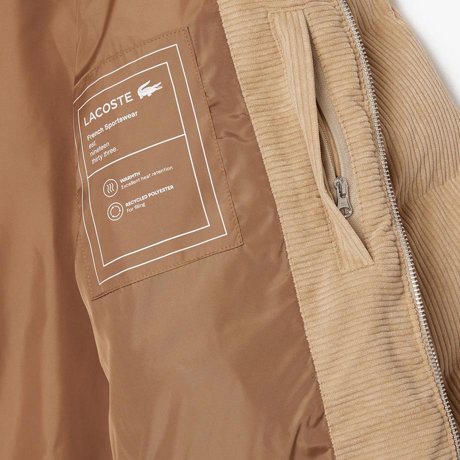 [lacoste] Men's Corduroy Down Puffer BH7141-54N02S