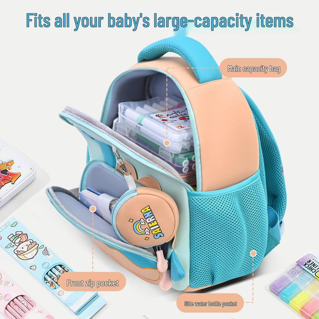 2025 Cute Dinosaur Lightweight Large Capacity Backpack for Kids Aged 2-6