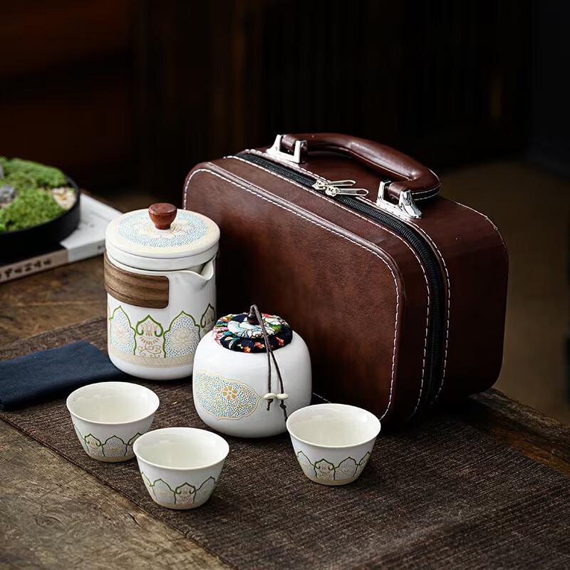 Shangqi National Tide Ceramic Kung Fu Tea Set