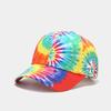 Simple Colorful Graffiti Baseball Cap Adjustable Versatile Outdoor Sports Hat Sun Protection Duck Tongue Hat for Men and Women