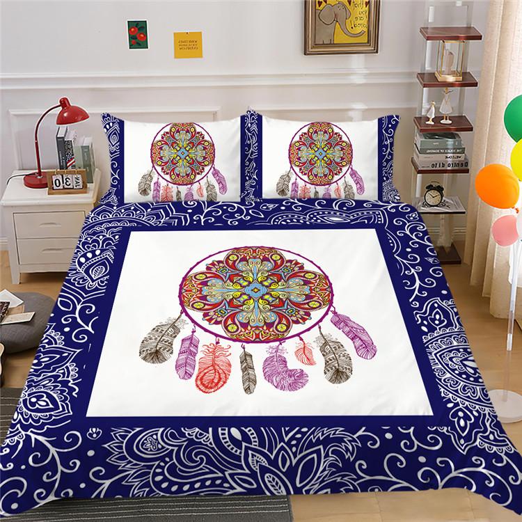 Dream Catcher 3D Digital Printing Bedding Two Or Three-Piece Set Polyester