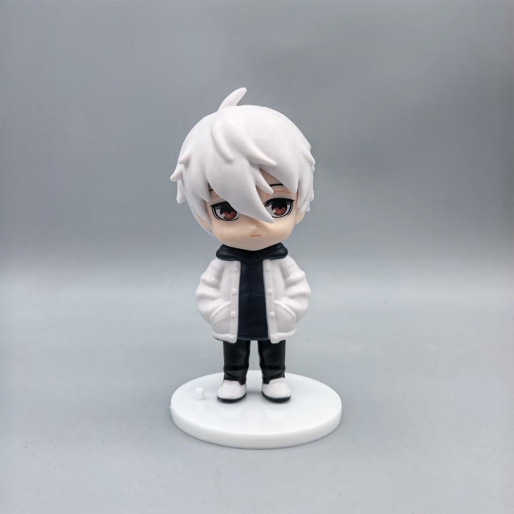 6pcs Blue Lock Figures Q-Version Character Peripherals Cartoon Figurines Blue Lock Plushies Birthday Gifts Christmas Gifts