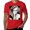 Candid Snap of Marilyn Monroe Smoking a Cigarette T-Shirt vintage clothes oversized fitted t shirts for men