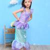 COS Costume Halloween Costume European and American Style Children's Clothing Mermaid Princess Dress Girls Dress Children's Skirt