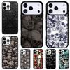 Horror Skull Gothic Phone Case for iPhone 17 Air 16 15 11 12 14 13 Pro Max Shockproof Cover